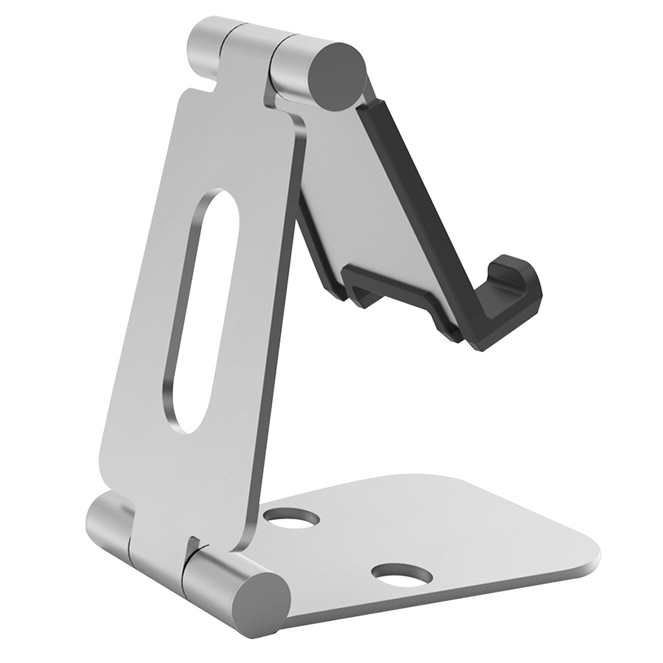 Universal Aluminium Foldable Desktop Holder Stand for Phone / Tablet