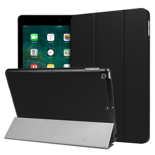 Trifold Sleep/Wake Smart Case & Stand for Apple iPad 9.7-inch (5th / 6th Gen) - Black