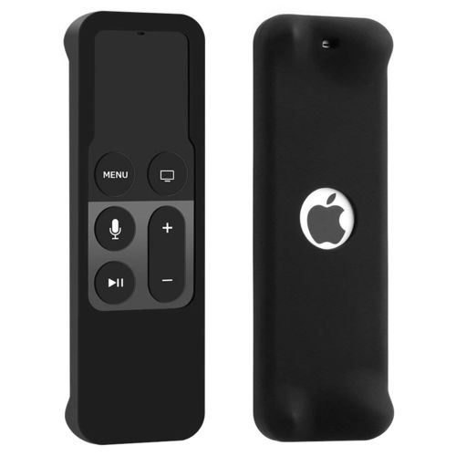 Slim Silicone Protective Case for Apple TV Siri Remote (1st Gen) - Black