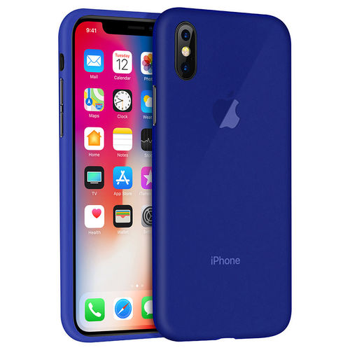 Flexi Gel Two-Tone Case for Apple iPhone X / Xs - Frost Blue