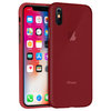 Flexi Gel Two-Tone Case for Apple iPhone X / Xs - Frost Red