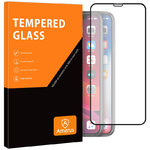 Full Coverage Tempered Glass Screen Protector for Apple iPhone 11 Pro / Xs / X - Black