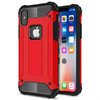 Military Defender Tough Shockproof Case for Apple iPhone X / Xs - Red