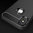 Flexi Slim Carbon Fibre Case for Apple iPhone X / Xs - Brushed Black