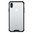 Hybrid Fusion Frame Hard Case for Apple iPhone X / Xs - Black (Clear)