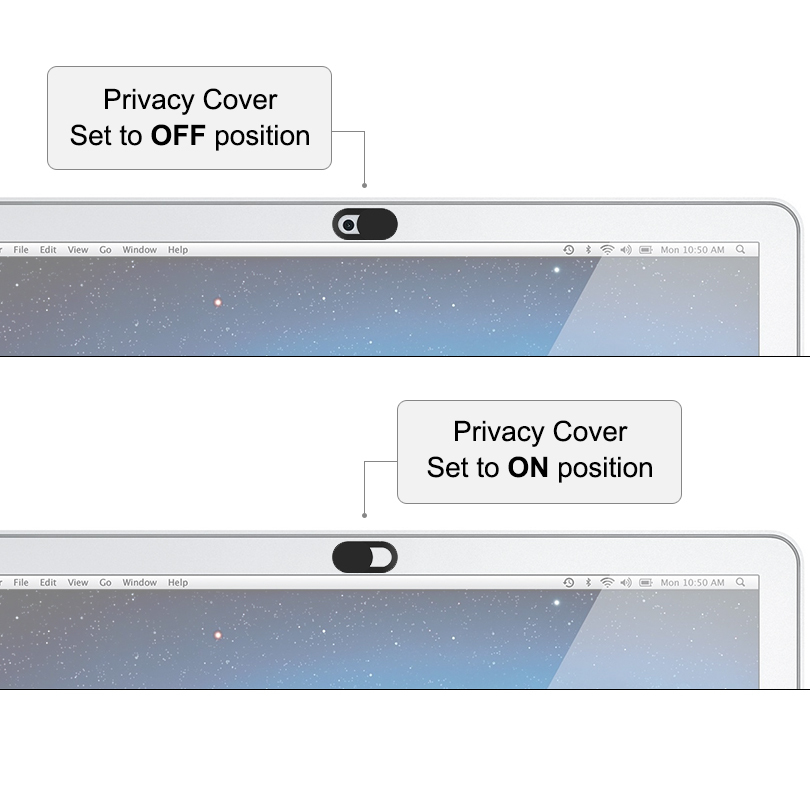 Front Camera Cover Privacy Slider for Phone Tablet Laptop
