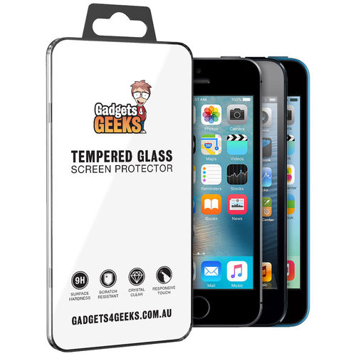 9H Tempered Glass Screen Protector for Apple iPhone 5 / 5s / 5c / SE (1st Gen)