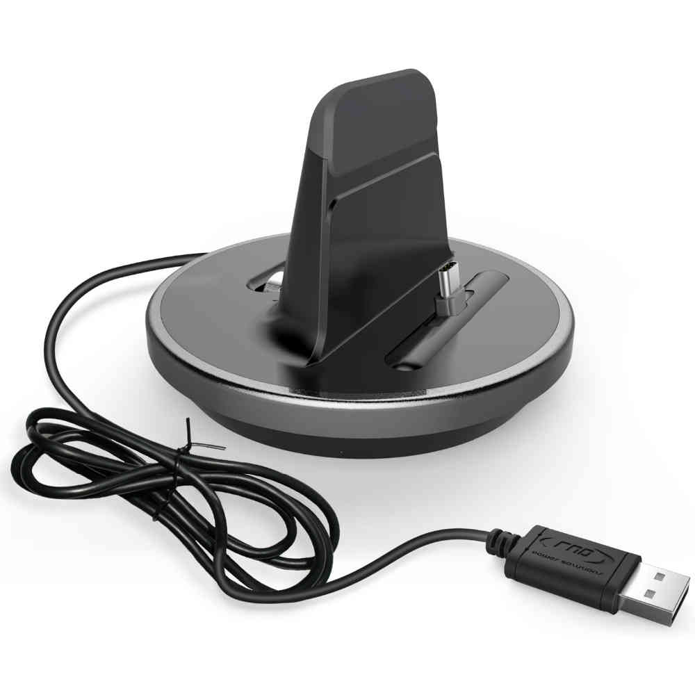 Argenté Homyl USB Type C Chargeur Dock Staion de Recharge Charging Dock Téléphone Portable 
