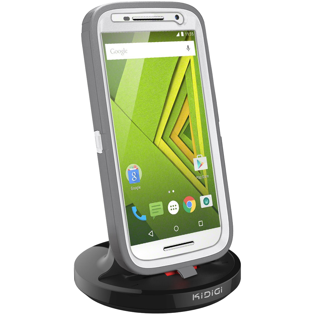 Kidigi 2A Rugged Case Dock Charger for Motorola Moto X Play