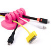 Loopies Cable Organiser & Desktop Paper Weight  - Pink