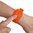 Kids Novelty Spy Watch with LED Touch Display - Orange (Matte)