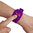 Kids Novelty Spy Watch with LED Touch Display - Purple (Matte)