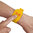 Kids Novelty Spy Watch with LED Touch Display - Yellow (Matte)