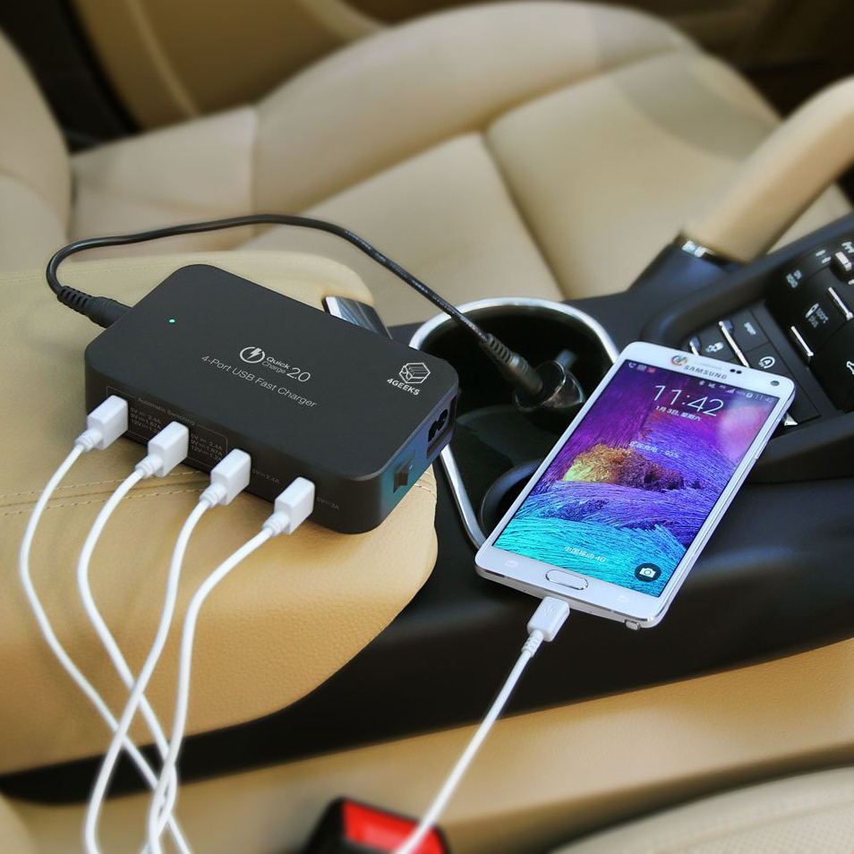 Car charger to usb port Outlet