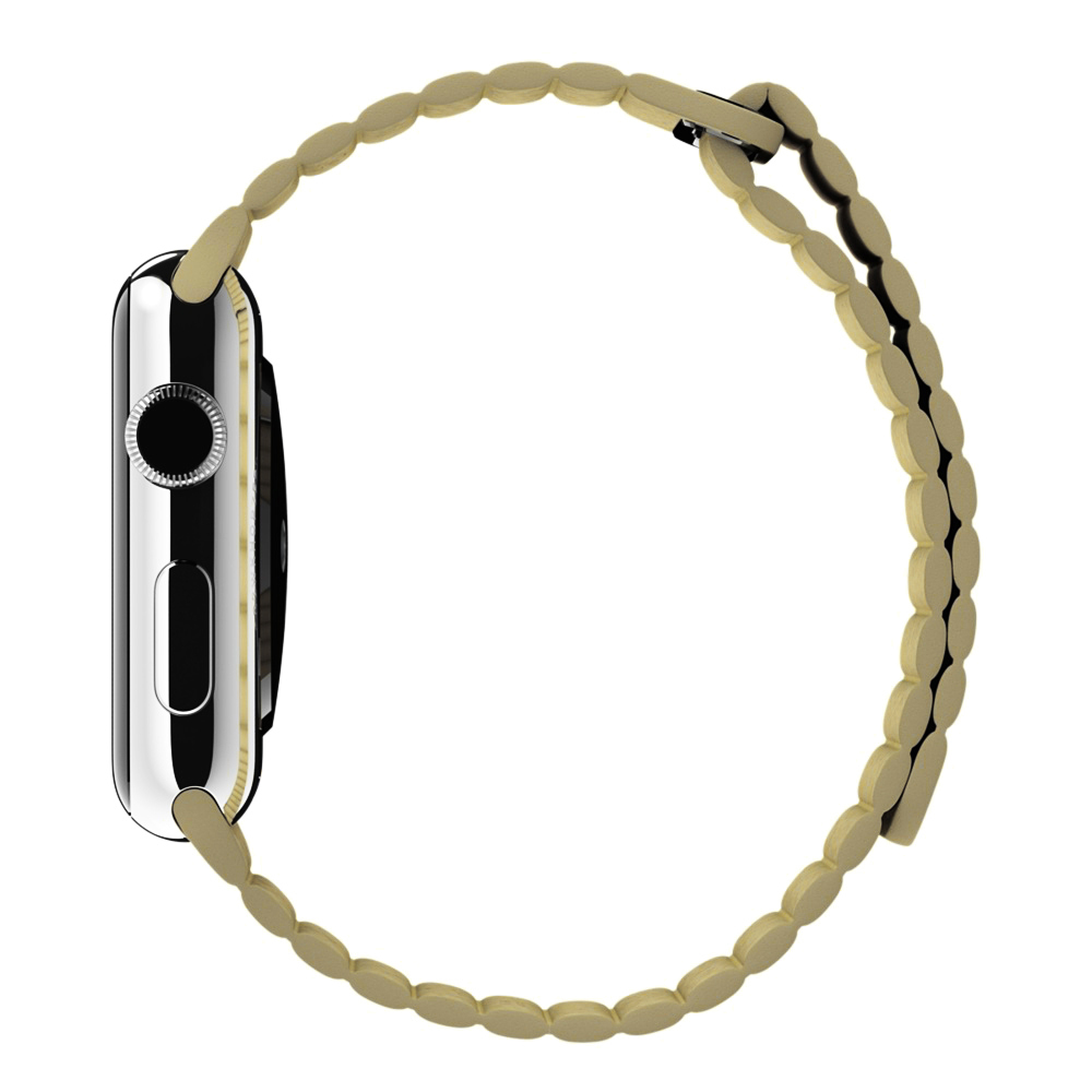 apple watch stone leather loop