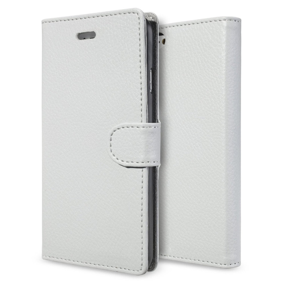 Leather Wallet Case for Apple iPhone 6s / 6 (White)