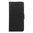 Leather Wallet Flip Case & Card Holder for Google Nexus 5 - Black