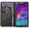 Leather Wallet Case & Card Holder for Samsung Galaxy Note 4 - Black