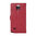 Leather Wallet Case & Card Holder for Samsung Galaxy Note 4 - Red
