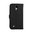 Leather Wallet Flip Case & Card Holder for Samsung Galaxy S4 - Black
