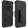 Military Shockproof Case & Belt Clip Holster for Google Pixel - Black