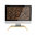 Wooden Riser Computer Monitor Stand for MacBook / Laptop - White