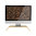 Wooden Riser Computer Monitor Stand for MacBook / Laptop - White