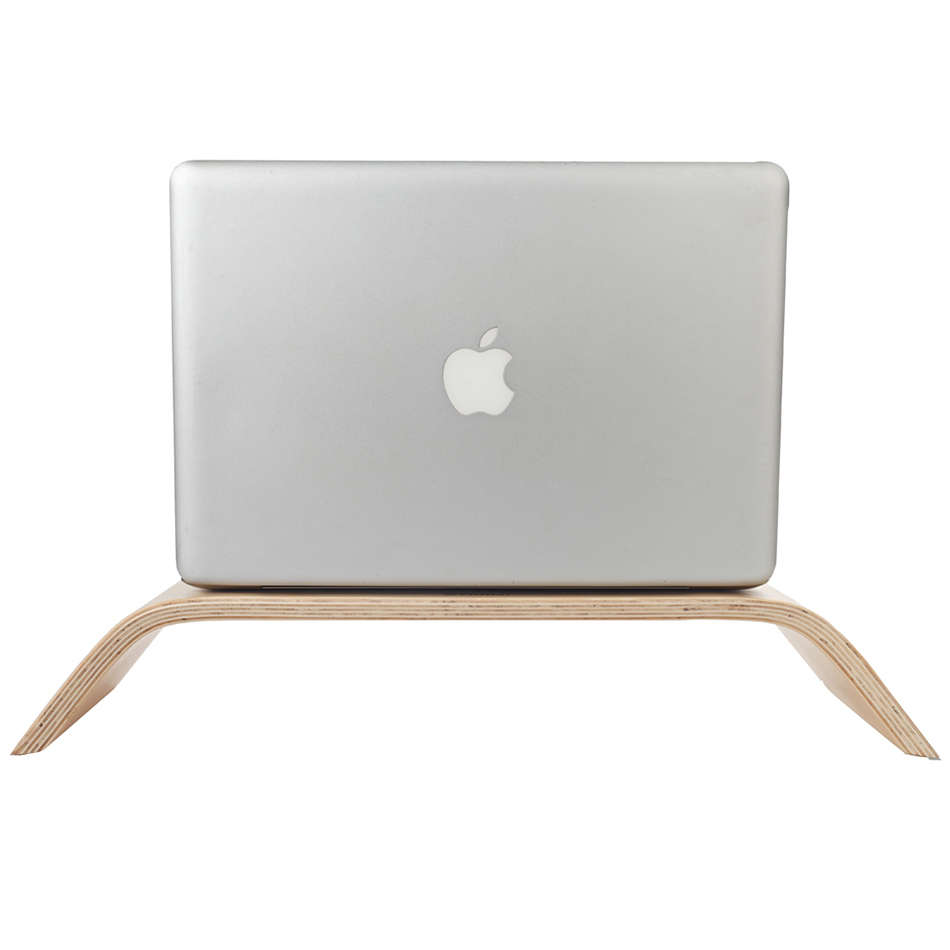 Desk Stand Riser for Monitor / iMac / MacBook / Laptop (Birch)