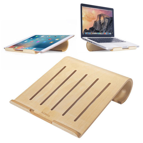 Samdi (Small) Wooden Riser / Desktop Stand for MacBook / Laptop - Birch