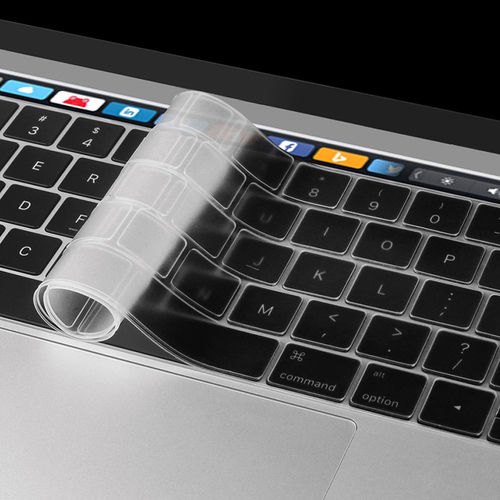 Keyboard Protector Cover for (Touch Bar) Apple MacBook Pro (13 / 15-inch) - Clear