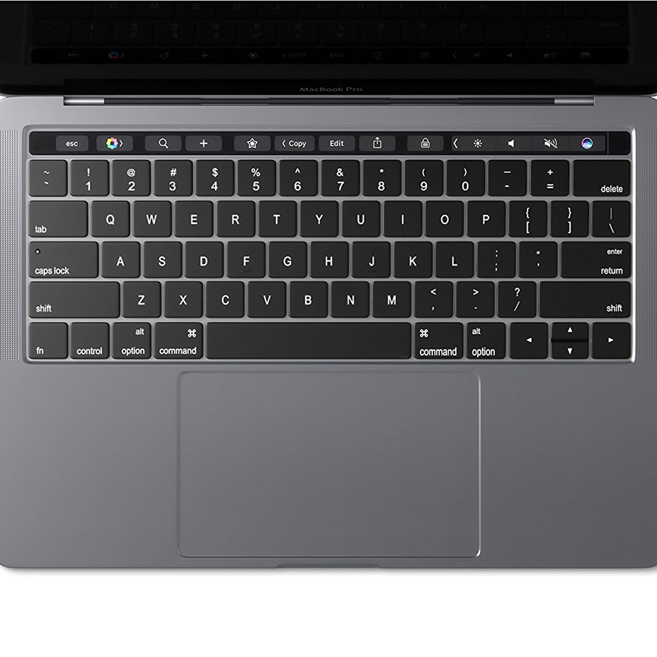 Keyboard Cover for MacBook Pro Touch Bar 13 / 15inch (Black)