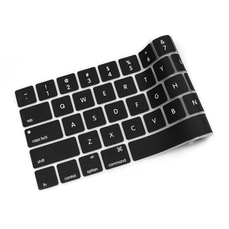 Keyboard Cover for MacBook Pro Touch Bar 13 / 15inch (Black)