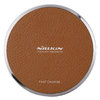 Nillkin Magic Disk III (10W) Leather Wireless Charger / Desktop Pad - Brown