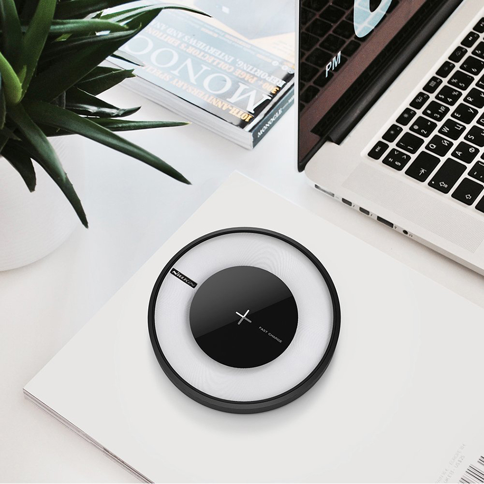 Nillkin (10W) Magic Disk 4 Wireless Charger Pad (LED Lighting)