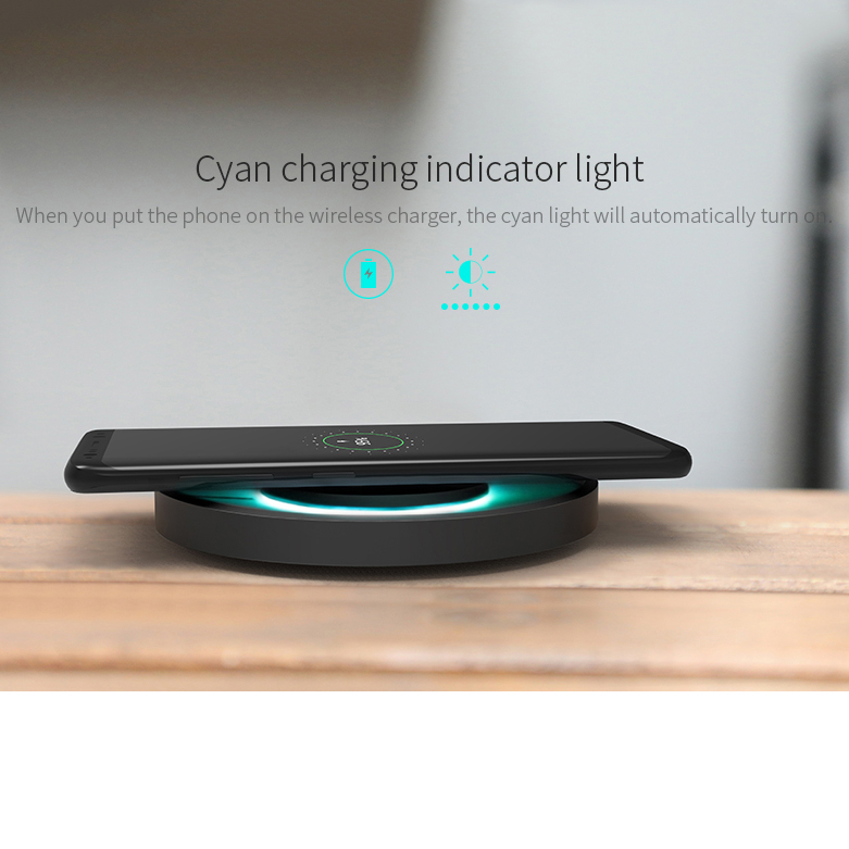 Nillkin (10W) Magic Disk 4 Wireless Charger Pad (LED Lighting)