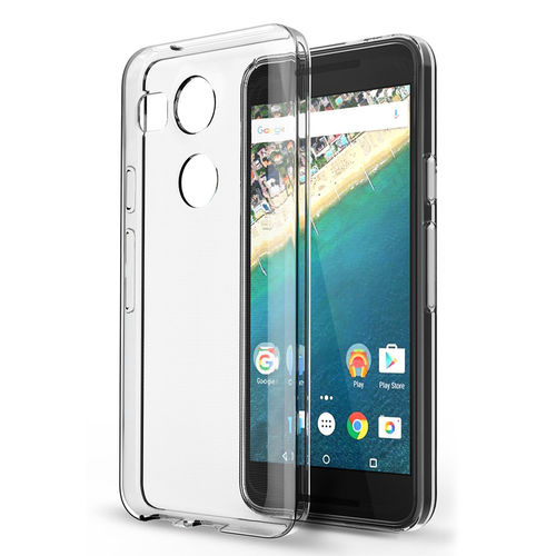 Flexi Slim Gel Case for Google Nexus 5X - Clear (Gloss Grip)