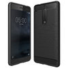 Flexi Slim Carbon Fibre Case for Nokia 5 - Brushed Black