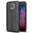 Flexi Slim Litchi Texture Case for Motorola Moto G5S - Black Stitch