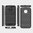 Flexi Slim Carbon Fibre Case for Motorola Moto X4 - Brushed Black