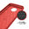 Flexi Slim Carbon Fibre Case for Motorola Moto X4 - Brushed Red