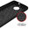 Flexi Slim Carbon Fibre Case for Motorola Moto E4 - Brushed Black
