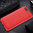 Flexi Slim Carbon Fibre Case for Oppo R11 - Brushed Red