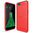 Flexi Slim Carbon Fibre Case for Oppo R11 - Brushed Red