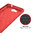 Flexi Slim Carbon Fibre Case for Huawei Y5 (2017) - Brushed Red