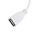 (2-Pack) Short Mini-USB (Male) to USB 2.0 (Female) OTG Cable (8.5cm) - White