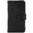 Leather Wallet Case & Card Holder Pouch for BlackBerry Z30 - Black