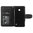 Leather Wallet Case & Card Holder for Nokia Lumia 630 / 635 - Black