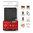 Leather Wallet Case & Card Holder Pouch for LG K4 (2017) - Black
