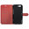 Leather Wallet Case & Card Holder Pouch for Oppo R11 - Red