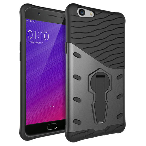 Slim Shield Tough Shockproof Case for Oppo F1s / A59 - Grey